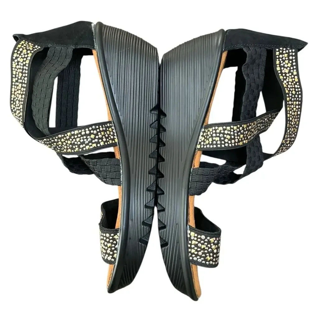 Bernie Mev Women's Lucious Sandals Stud design Size 10 NIB NEW